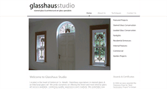 Desktop Screenshot of glasshaus.ie